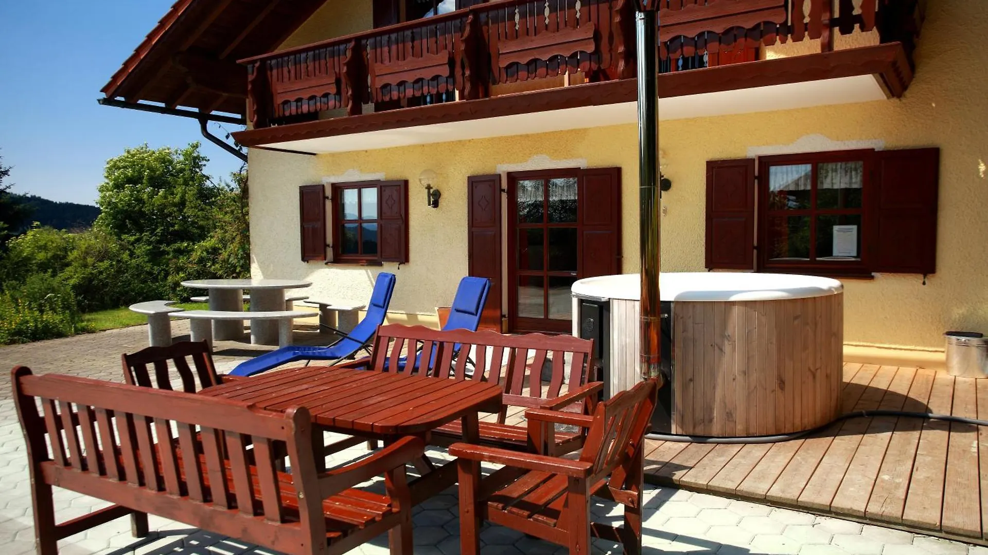 Ferienhaus Am Hochwald Drachselsried Germany